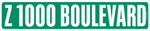 Z 1000 BOULEVARD street sign